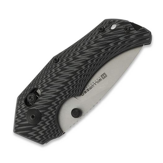 Navalha Willumsen Red E Two-Tone Stone Gray/Black