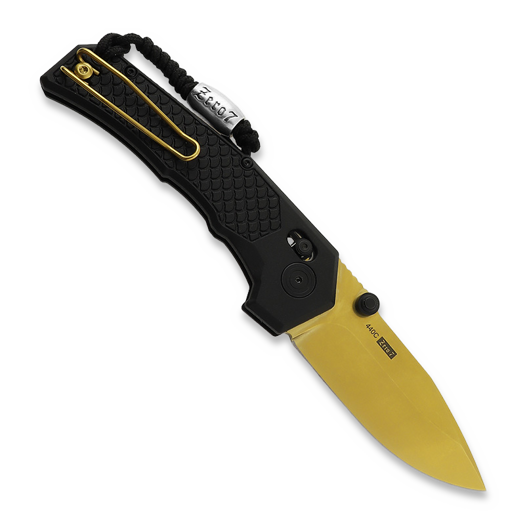 Willumsen Zero7 Black N Gold kääntöveitsi