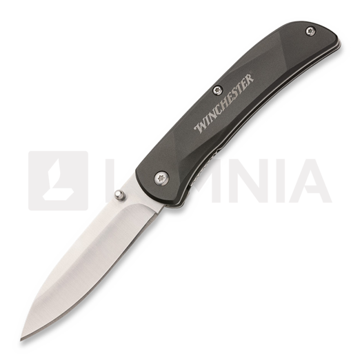 Nóż składany Winchester Linerlock Black Aluminum