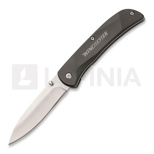 Winchester Linerlock Black Aluminum סכין מתקפלת