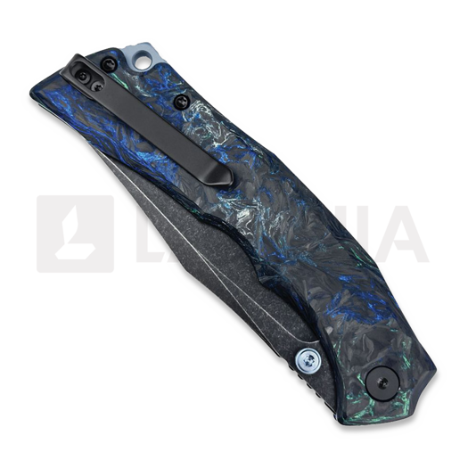 Navalha WIXCO Jugger Button Lock Shredded Nebula CF