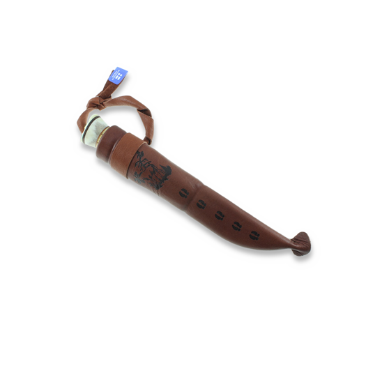 Финский нож Wood Jewel Kauko Zebra