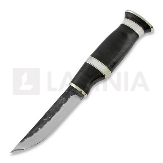 Wood Jewel Leather handle puukko mes