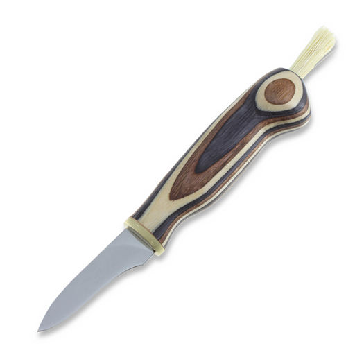 Wood Jewel Mushroom knife, Zebra