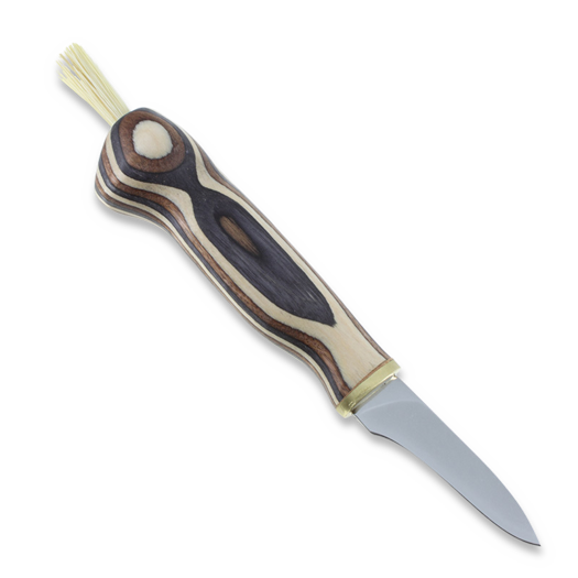 Wood Jewel Mushroom knife, Zebra