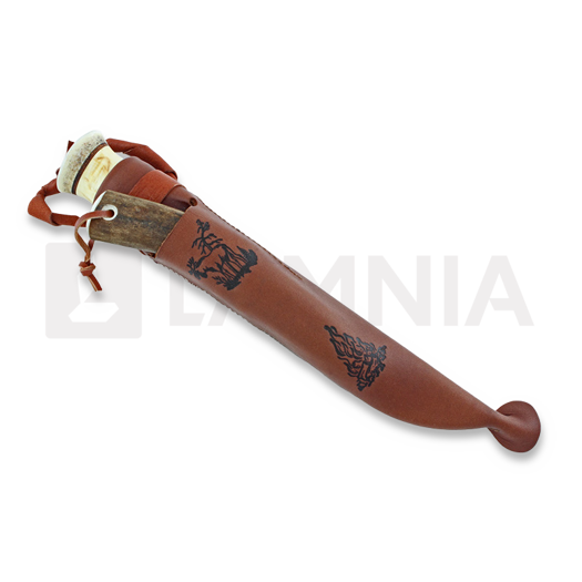 Wood Jewel Puukko with Flint