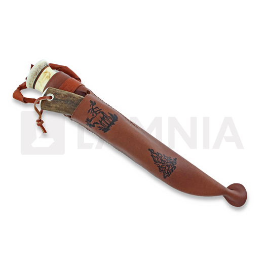 Wood Jewel Puukko with Flint