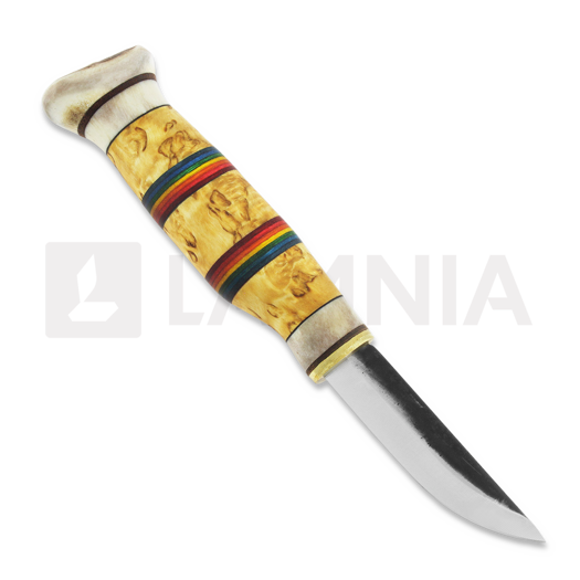 Wood Jewel Rainbow Knife