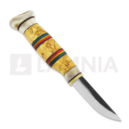Wood Jewel Rainbow Knife