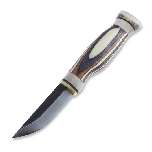 Финский нож Wood Jewel Zebra