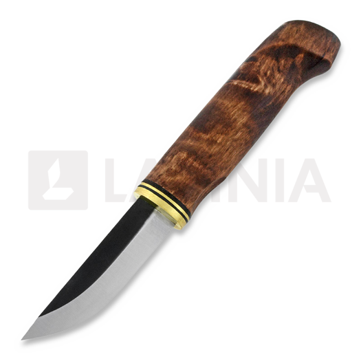 WoodsKnife Perinnepuukko 77 finska kniv, stained