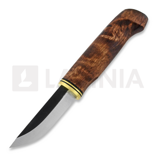 Faca finlandesa WoodsKnife Perinnepuukko 77, stained