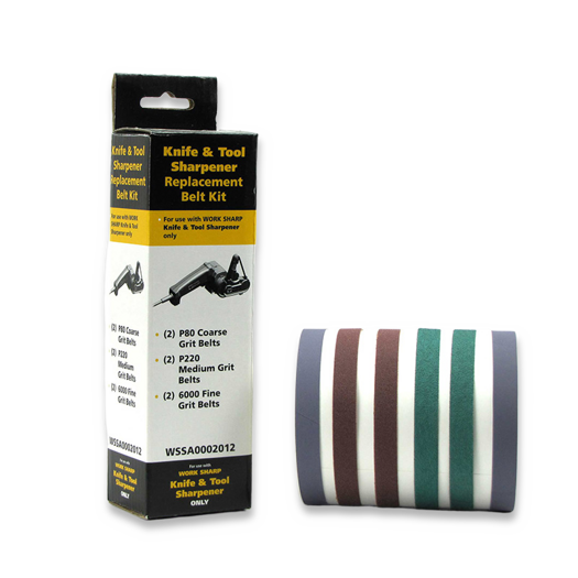 Work Sharp Belt Kit for Knife & Tool Sharpener, all grits