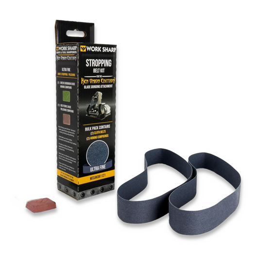 Work Sharp Ken Onion Blade Grinder Stropping Belt Kit