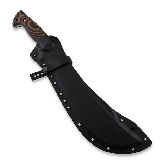 Work Tuff Gear Apex kniv, Black/Orange G10