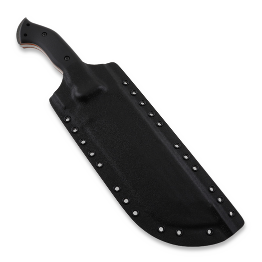 Work Tuff Gear Ares ナイフ, Black/Gray&Orange Liner G10