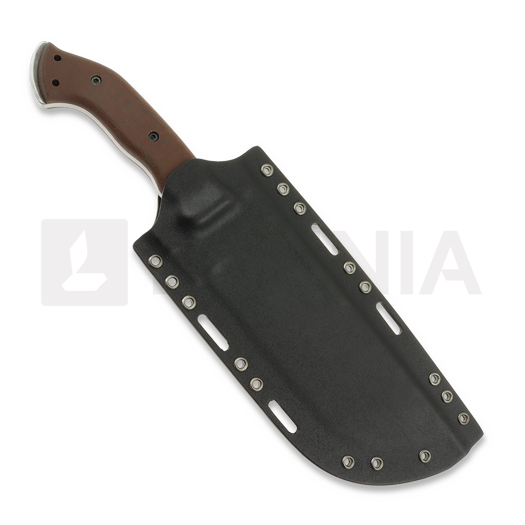 Work Tuff Gear Ares Gen 2 No Choil Vintago Dark Washed peilis, canvas micarta
