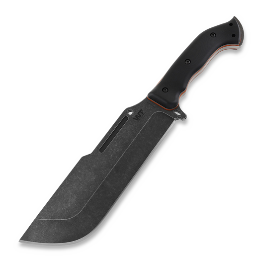 Nuga Work Tuff Gear Ares, Non Choil Black/Gray&Orange Liner G10