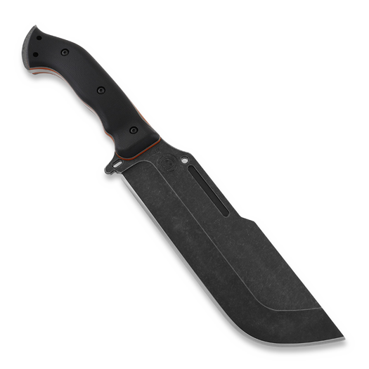 Work Tuff Gear Ares ナイフ, Non Choil Black/Gray&Orange Liner G10
