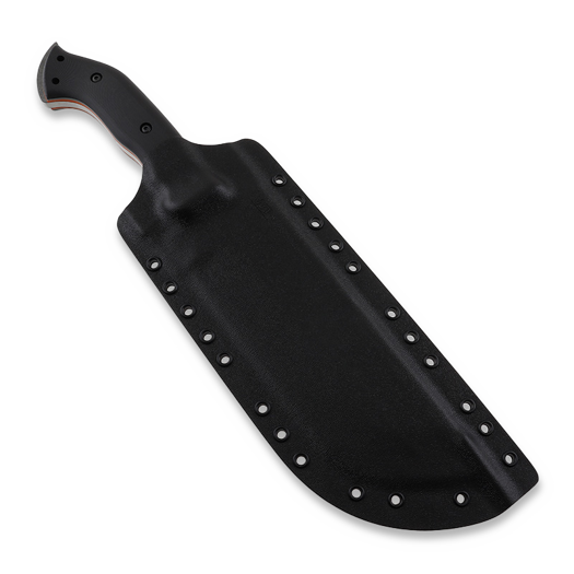 Coltello Work Tuff Gear Ares, Non Choil Black/Gray&Orange Liner G10