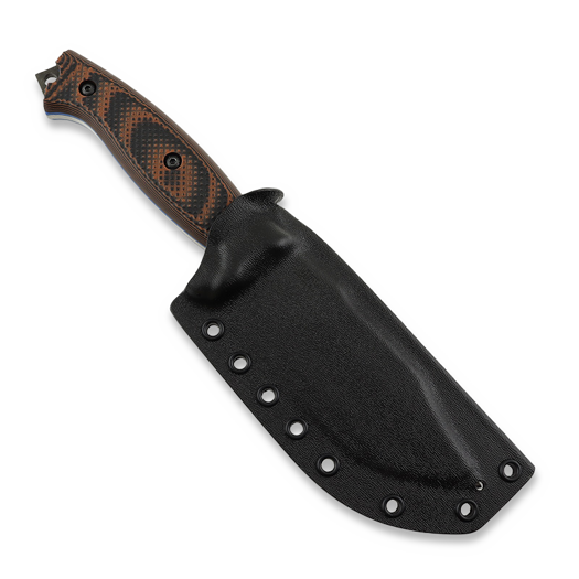 Work Tuff Gear Asset SK85 kniv, Black&Orange + Blue Liner Gator
