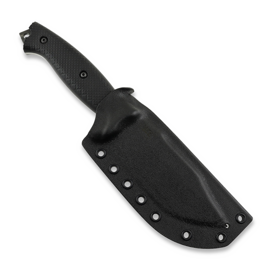 Work Tuff Gear Asset SK85 kniv, Dark Washed, Black Gator