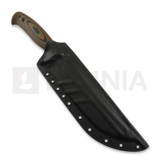 Work Tuff Gear Atayal veitsi, dark wash, earth camo, black sheath