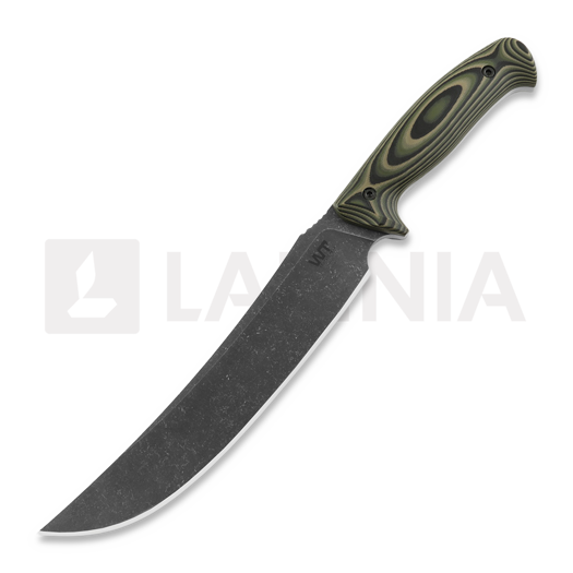 Work Tuff Gear Atayal kniv, dark wash, jungle camo, black sheath