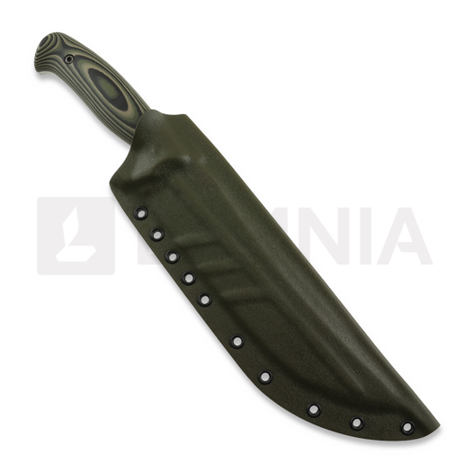 Work Tuff Gear Atayal ナイフ, dark wash, jungle camo, od sheath