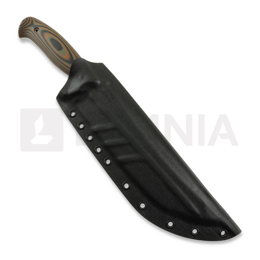 Work Tuff Gear Atayal veitsi, kurouchi wash, earth camo