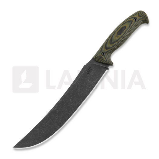 Coltello Work Tuff Gear Atayal, no choil, dark wash, tree bark camo, od sheath