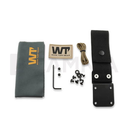 Work Tuff Gear Atayal veitsi, no choil, kurouchi wash, zombie camo