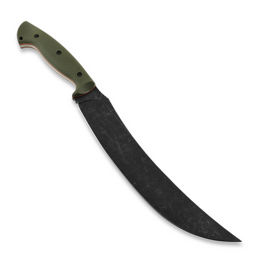 Work Tuff Gear Atayal XL išgyvenimo peilis, Dark Washed, ODG+Orange Liner Gator Grip (Non-Choil)