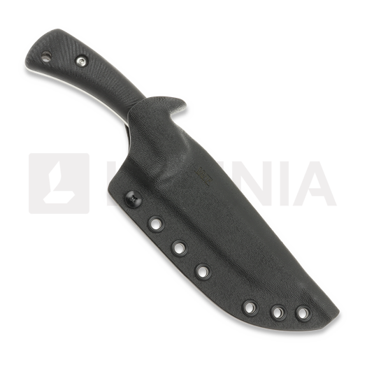 Work Tuff Gear Devihorn veitsi, satin, black G10