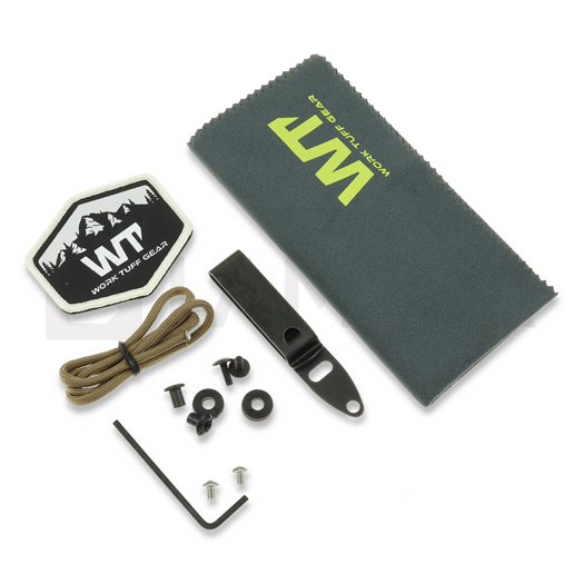 Work Tuff Gear Devihorn veitsi, satin, black G10
