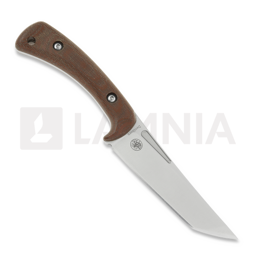 Work Tuff Gear Devilhorn veitsi, satin, natural canvas micarta