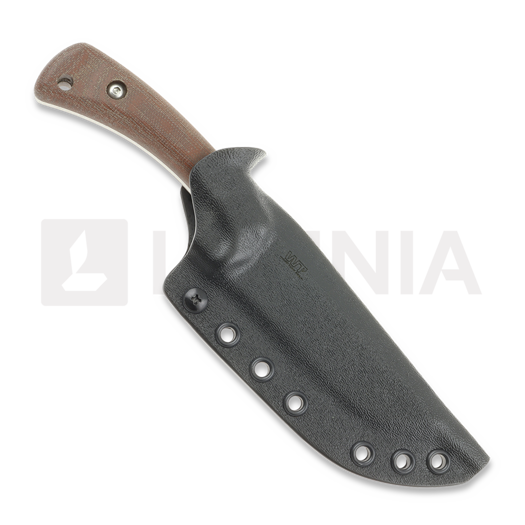 Work Tuff Gear Devilhorn veitsi, satin, natural canvas micarta