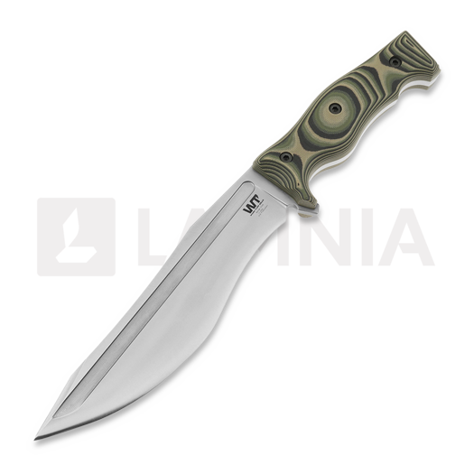 Nôž Work Tuff Gear Evil-L Gen 2, satin, convex, jungle camo