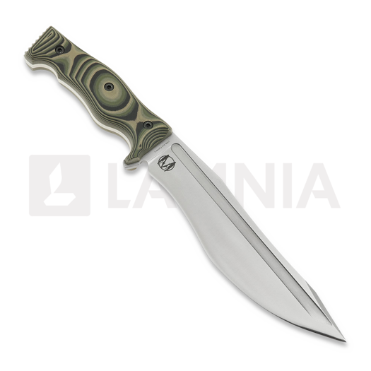 Work Tuff Gear Evil-L Gen 2 peilis, satin, convex, jungle camo