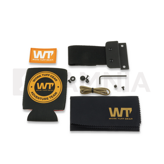 Work Tuff Gear Evil-L Gen 2 peilis, satin, convex, jungle camo