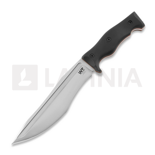 Nóż Work Tuff Gear Evil-L, satin, black G10 with red liner