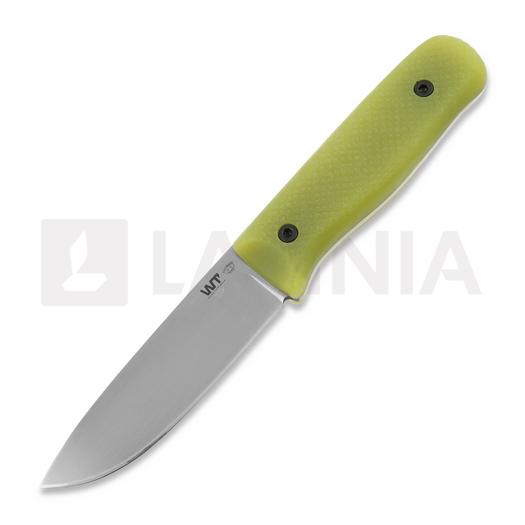 Work Tuff Gear Forester Gen 3 K329 刀, hand rubbed satin, natural G10, od green sheath