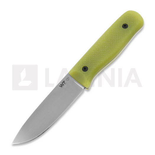 Work Tuff Gear Forester Gen 3 K329 knife, hand rubbed satin, natural G10, od green sheath