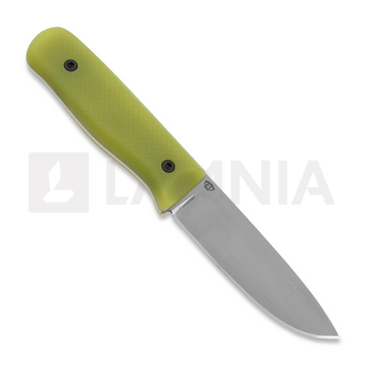 Work Tuff Gear Forester Gen 3 K329 peilis, hand rubbed satin, natural G10, od green sheath