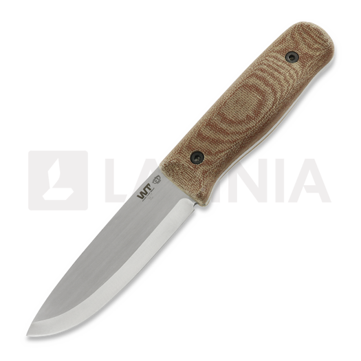 Nazis Work Tuff Gear Forester Gen 3 K329, scandi, two tone satin, canvas micarta, black kydex