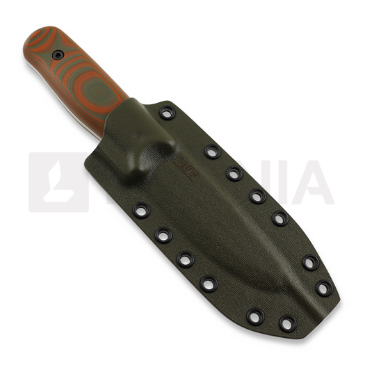 Work Tuff Gear Forester Scandi kniv, green orange