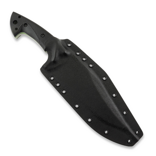 Work Tuff Gear Hondo selviytymispuukko, Retro Washed, Black+Neon Green Gator Grip