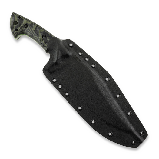 Work Tuff Gear Hondo išgyvenimo peilis, Retro Washed, Forest Camo Gator Grip