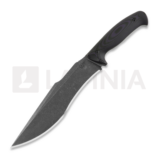 Nuga Work Tuff Gear Lanzeta, no choil, dark wash, purple camo, od sheath