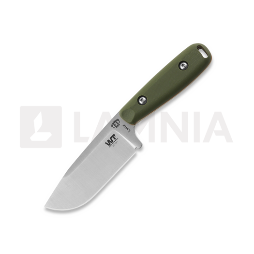 Nóż Work Tuff Gear Lynx N690, satin, od green G10